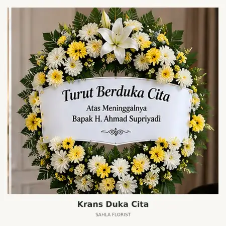 Krans Bunga Duka Rs Sardjito